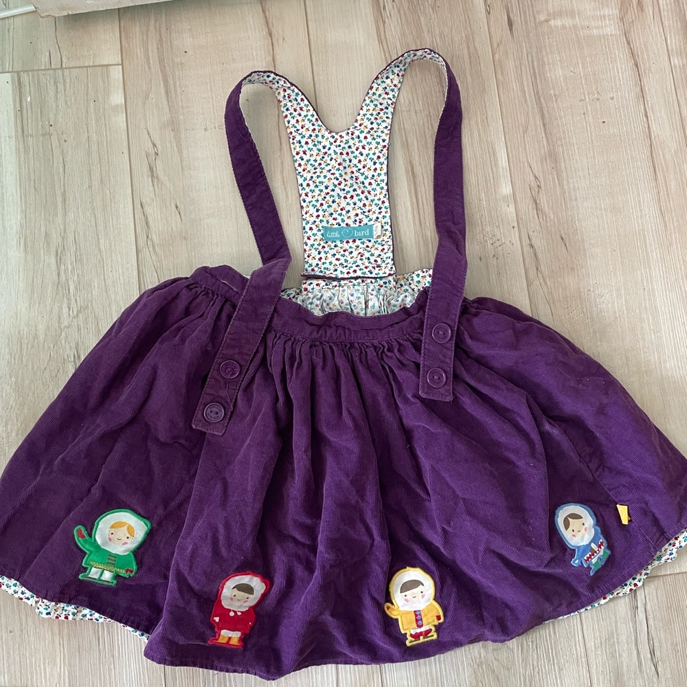 Little Bird suspender skirt 5-6